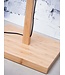 Vloerlamp Bhutan bamboe met korte arm, in 3 maten