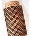Vloerlamp Bhutan Small, recht model in bamboe naturel in 3 maten