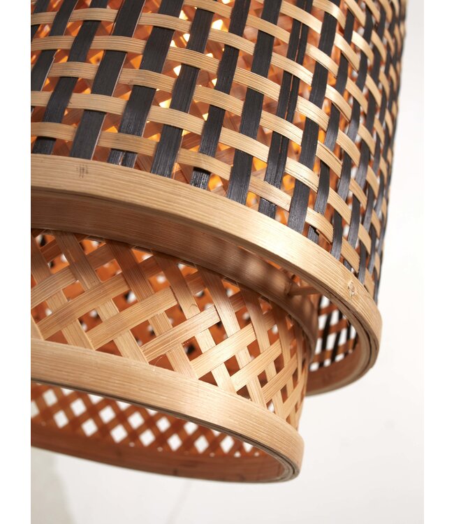 Hanglamp Bhutan tube in maat S en L