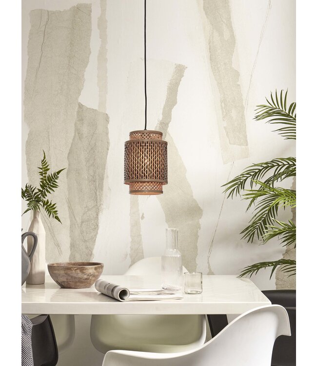 Hanglamp Bhutan tube in maat S en L