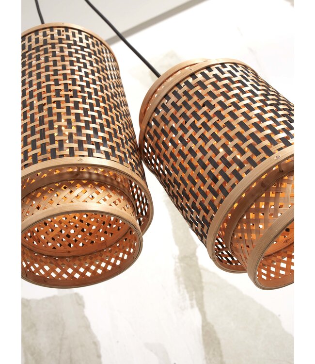 Good&Mojo hanglamp Bhutan 2-kaps