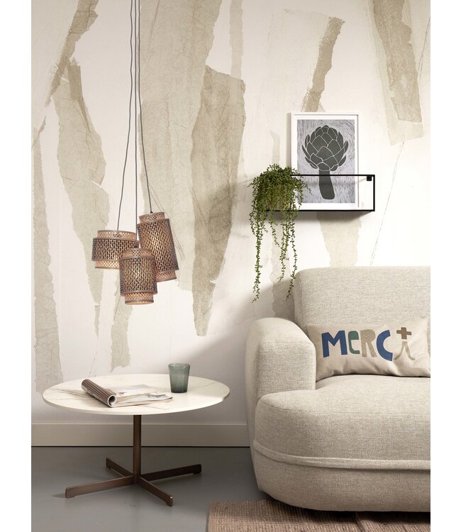 Good&Mojo hanglamp Bhutan 3-kaps