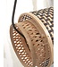 Good&Mojo hanglamp Bhutan bamboe cilinder zwart/naturel