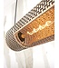 Good&Mojo hanglamp Bhutan bamboe cilinder zwart/naturel