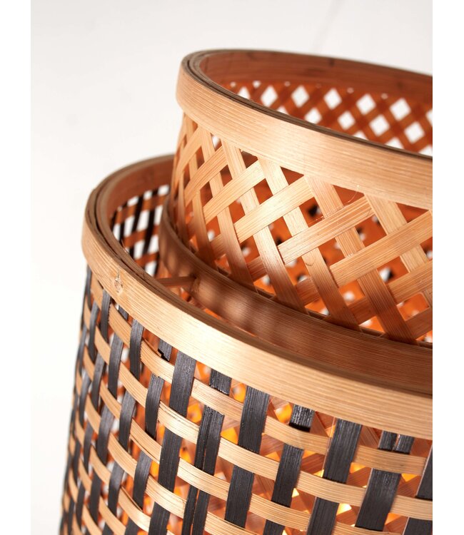 Tafellamp Bhutan bamboe