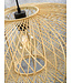 Vloerlamp Cango Large bamboe wit