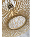 Vloerlamp Cango Large bamboe wit