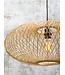 Vloerlamp Cango Large bamboe wit