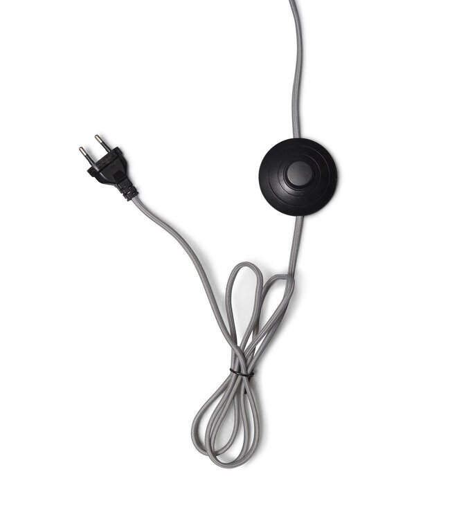 Vloerlamp Cango Large bamboe wit