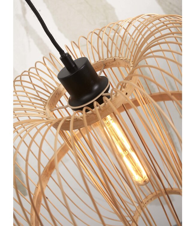 Good&Mojo hanglamp Hokkaido bamboe in 2 kleuren