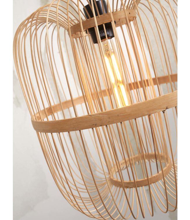 Good&Mojo hanglamp Hokkaido bamboe in 2 kleuren