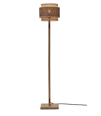 Good&Mojo Vloerlamp Bhutan S recht naturel