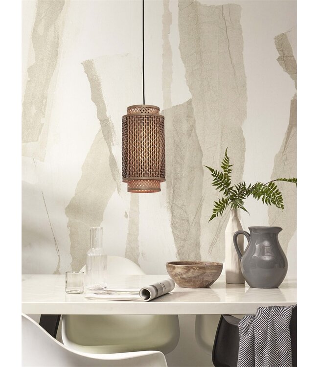 Hanglamp Bhutan tube in maat S en L