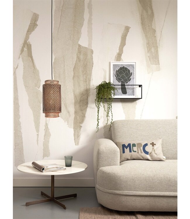 Hanglamp Bhutan tube in maat S en L