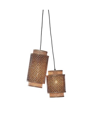 Good&Mojo Hanglamp Bhutan 2-kaps