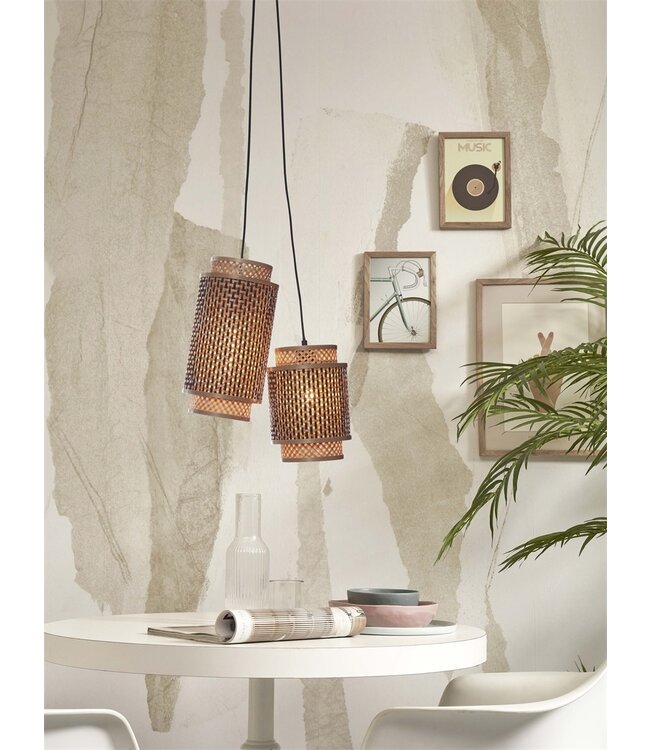 Good&Mojo hanglamp Bhutan 2-kaps