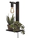 Good&Mojo wandlamp Flores bamboe naturel of zwart