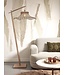Good&Mojo vloerlamp Ibiza bamboe wavy in 2 maten 3 kleuren