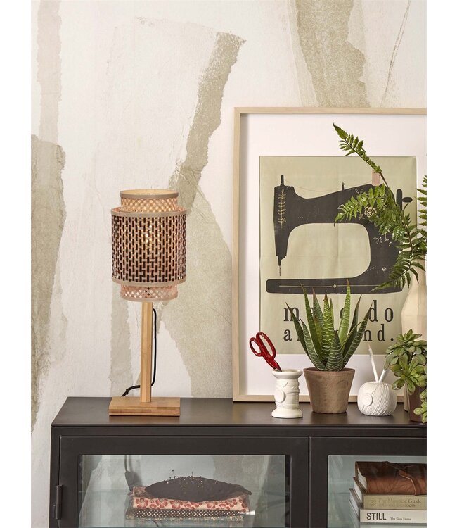 Tafellamp Bhutan bamboe