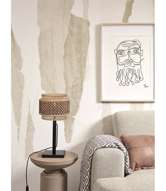 Tafellamp Bhutan bamboe