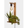 Good&Mojo wandlamp Flores bamboe naturel of zwart