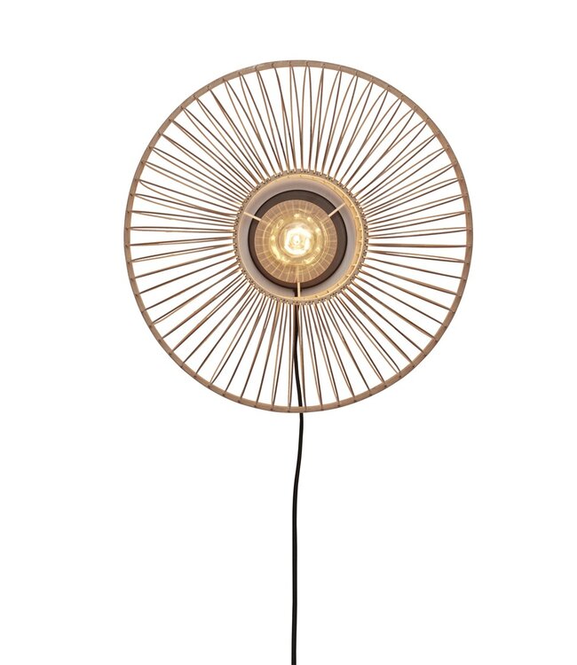 Good&Mojo Wandlamp Hokkaido bamboe naturel