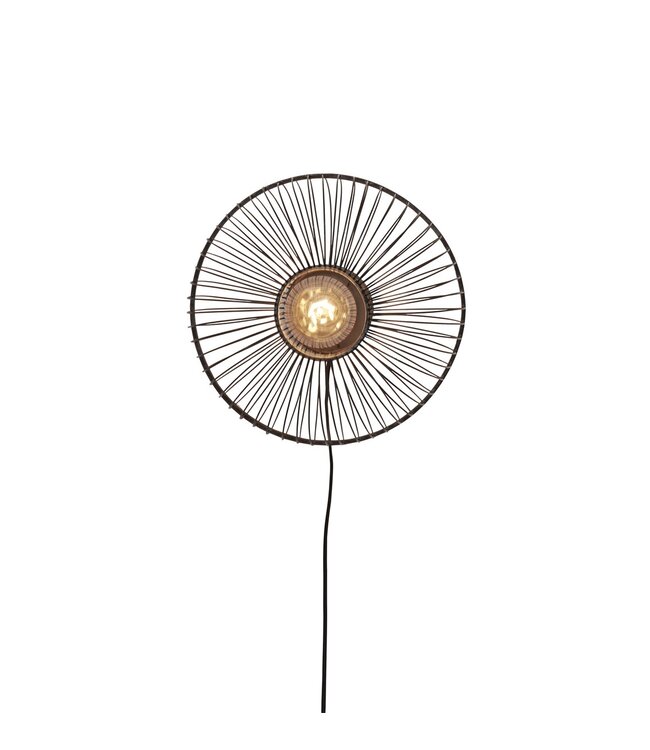 Good&Mojo Wandlamp Hokkaido bamboe in 2 kleuren