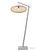 Vloerlamp Cango Large bamboe wit