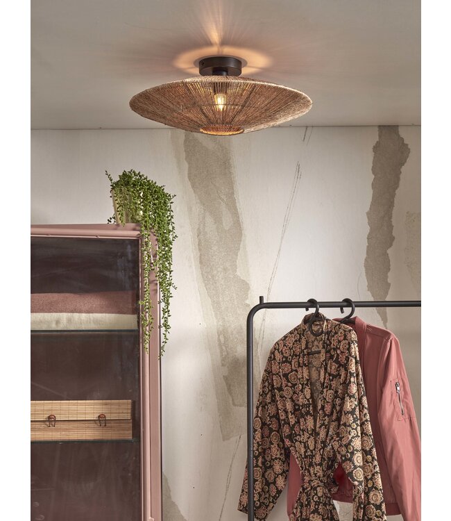 Good&Mojo plafonniere Iguazu Disc Large naturel