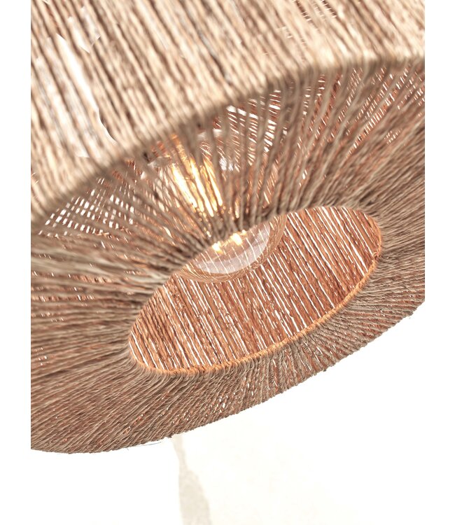 Good&Mojo vloerlamp Iguazu rond Small in 3 kleuren (laag model)