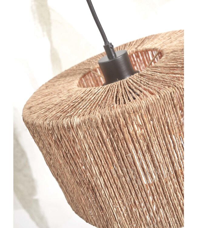 Good&Mojo vloerlamp Iguazu rond Small in 3 kleuren (laag model)