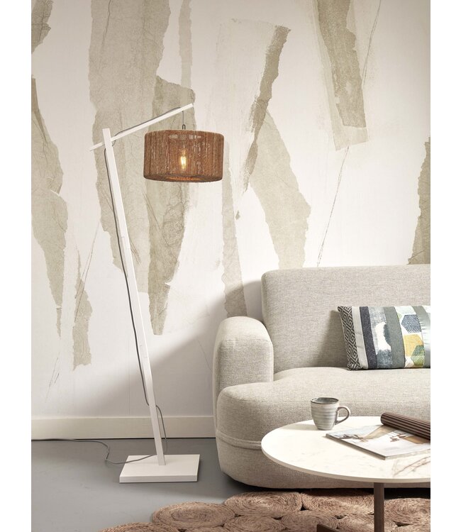 Good&Mojo vloerlamp Iguazu rond Small in 3 kleuren (laag model)