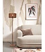 Vloerlamp Iguazu recht naturel (laag model)