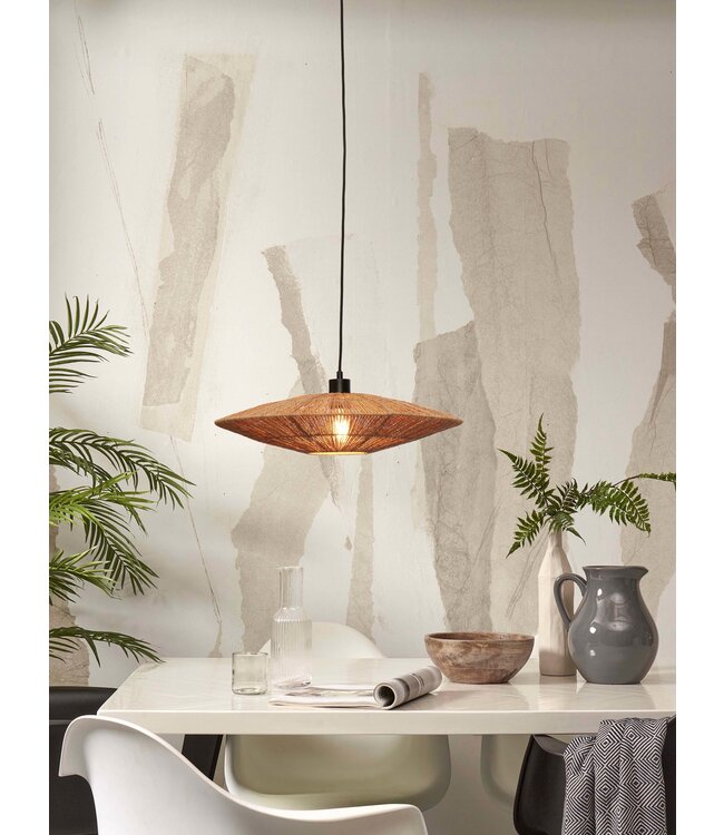 Hanglamp Iguazu Disc Large naturel