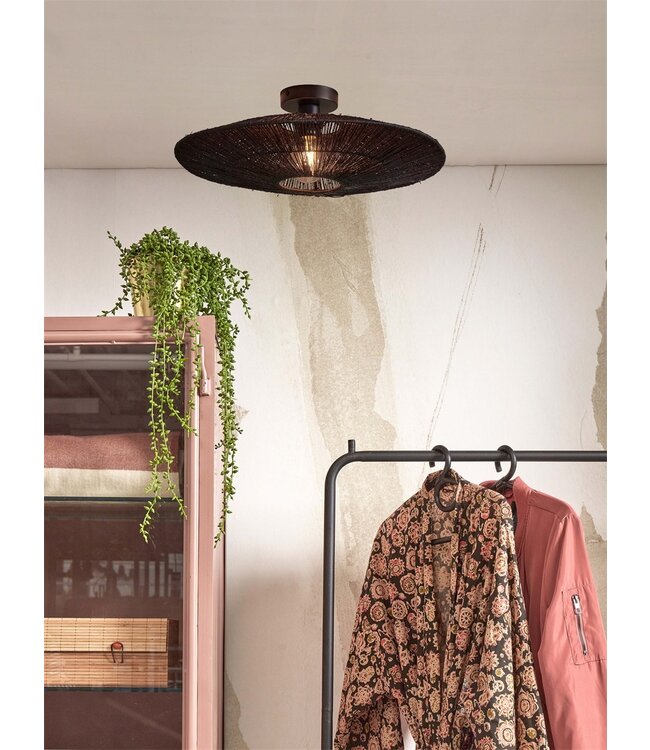 Good&Mojo plafonniere Iguazu Disc Large naturel