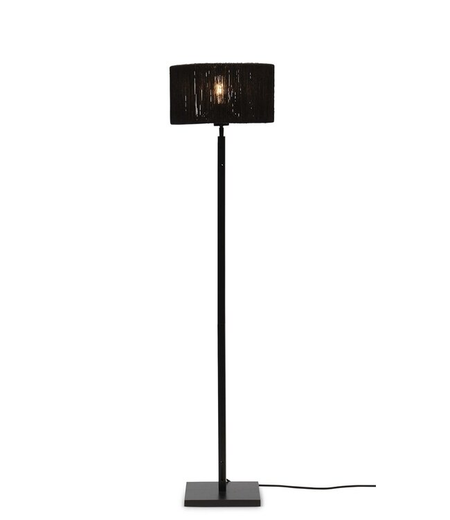 Vloerlamp Iguazu recht naturel (laag model)