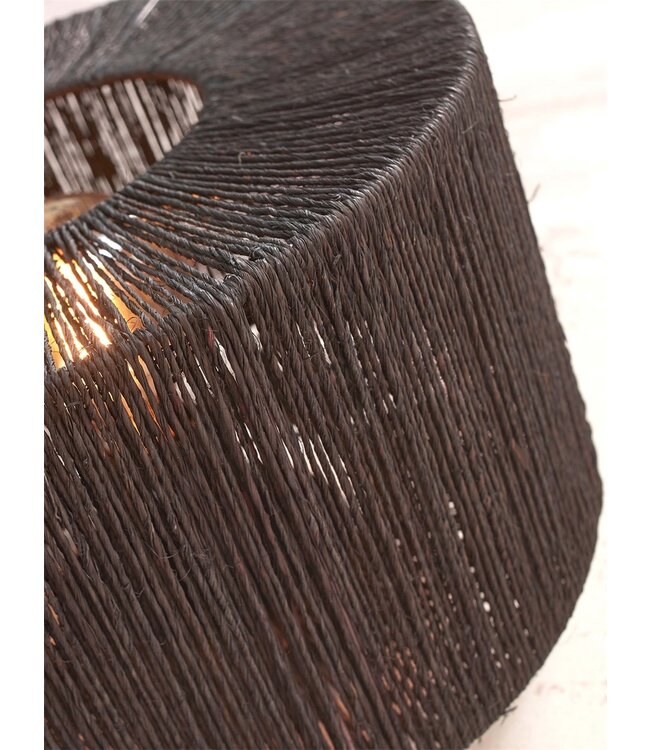 Vloerlamp Iguazu recht naturel (laag model)