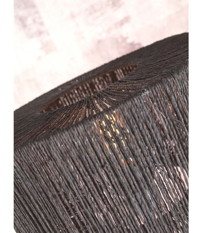 Vloerlamp Iguazu recht naturel (laag model)