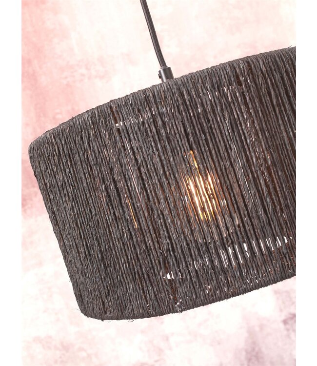 Good&Mojo vloerlamp Iguazu rond Small in 3 kleuren (laag model)