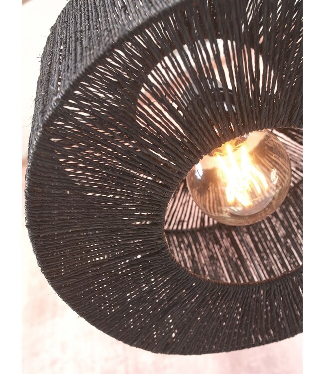 Good&Mojo vloerlamp Iguazu rond Small in 3 kleuren (laag model)