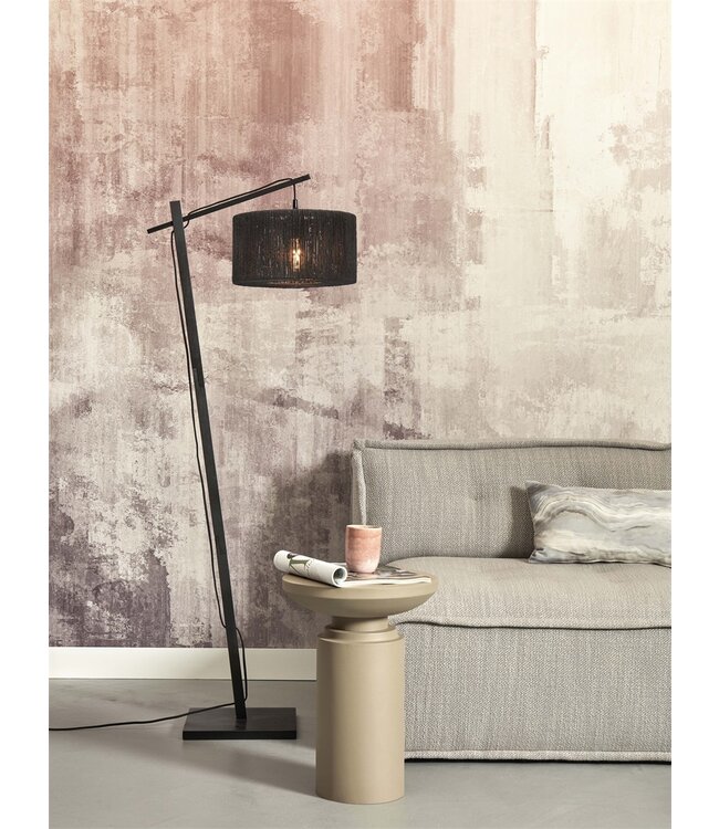 Good&Mojo vloerlamp Iguazu rond Small in 3 kleuren (laag model)