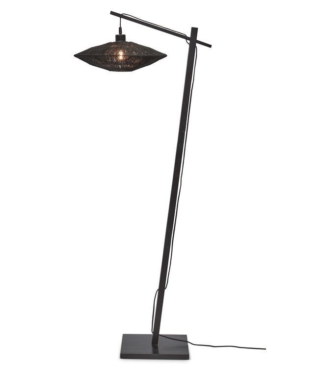 Good&Mojo vloerlamp Iguazu Disc Small in 3 kleuren (laag model)