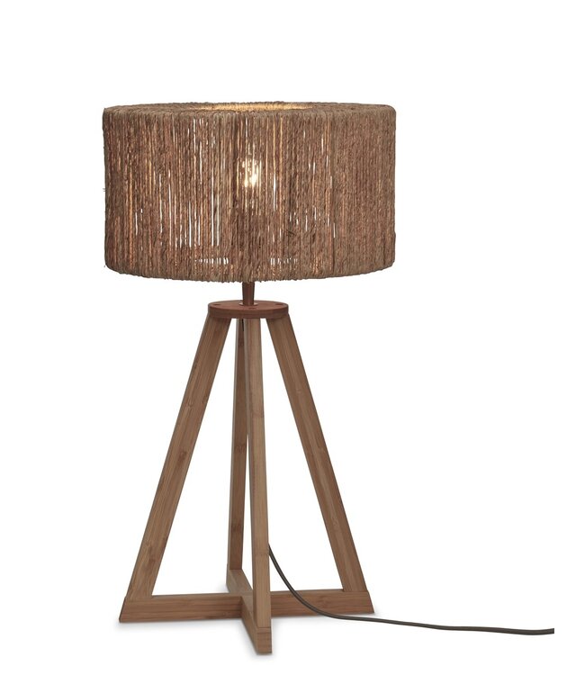 Good & Mojo tafellamp Iguazu 5-poot in zwart