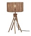 Good & Mojo tafellamp Iguazu 5-poot naturel en zwart