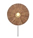 Good&Mojo wandlamp Iguazu Disc in jute Large