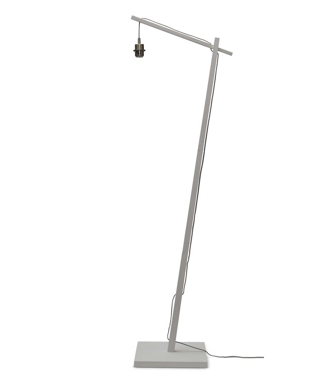 Good&Mojo vloerlamp Java Large bamboe wit