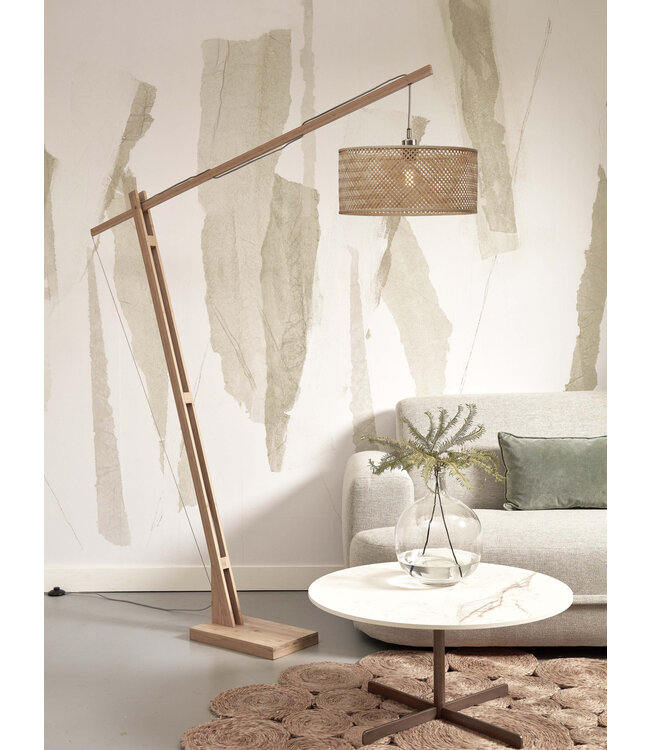 Good&Mojo vloerlamp Java XL bamboe naturel