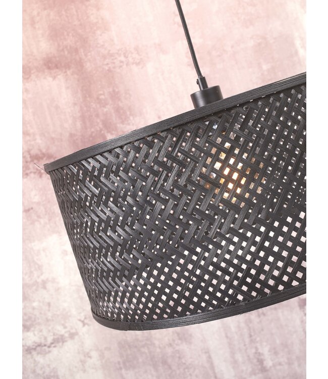 Good&Mojo vloerlamp Java small bamboe zwart