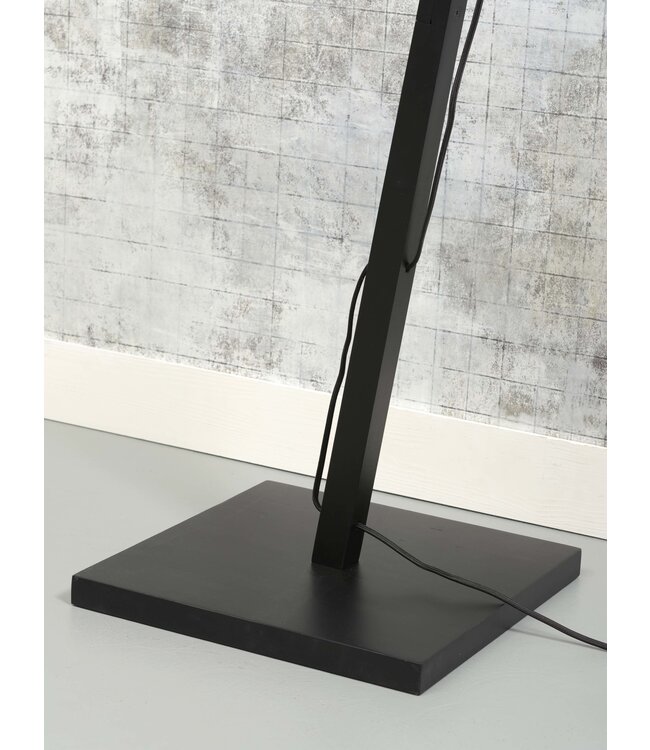 Good&Mojo vloerlamp Java small bamboe zwart