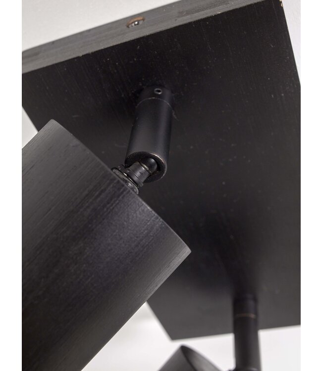 Good&Mojo Plafondspot Java bamboe zwart